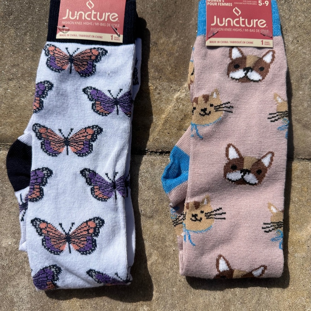 Set of Juncture Knee High Socks (NEW)